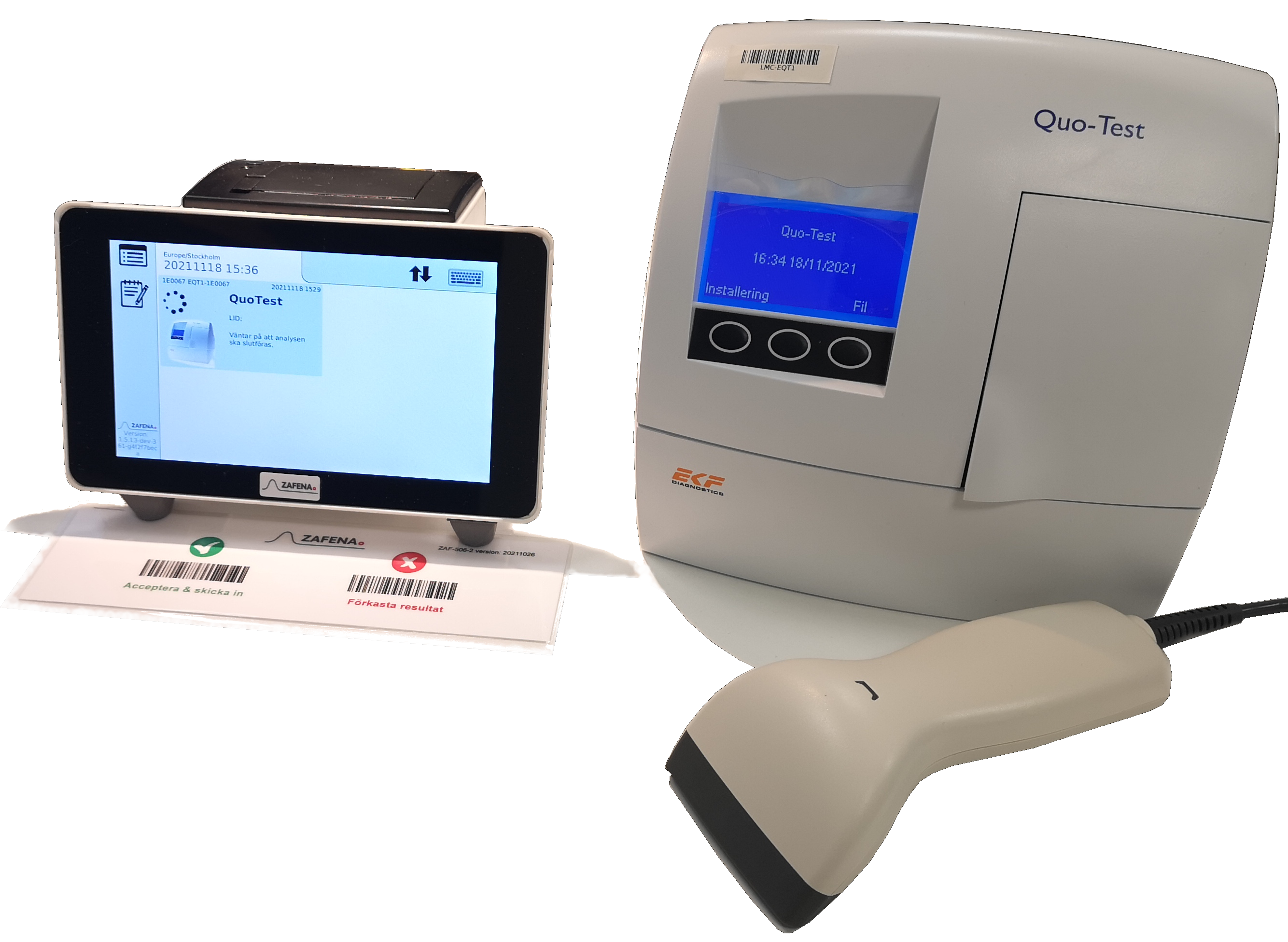 Quo-test med POC-Workstation