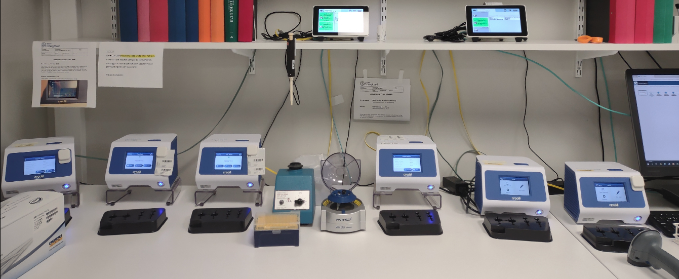 6 Vita PCR connected